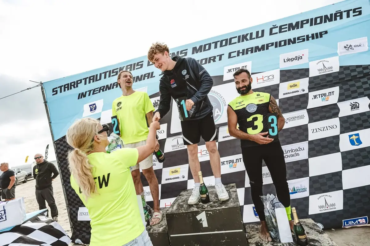 Martins Skrupskis Podium